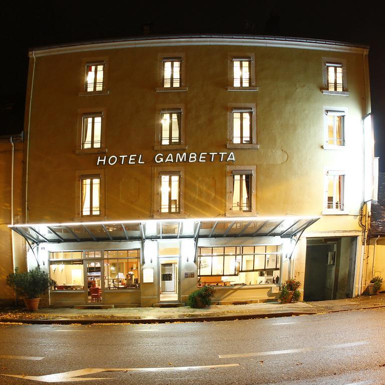 Hotel Gambetta Lons-le-Saunier Esterno foto